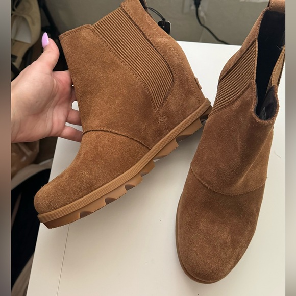 NWT Sorel Wedge Boots Brown - Picture 4 of 6